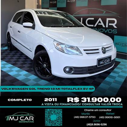 VOLKSWAGEN GOL 1.0 MI TREND 8V FLEX 4P MANUAL VOLKSWAGEN GOL 1.0 MI TREND 8V FLEX 4P MANUAL